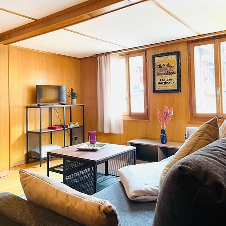 Lovely & Great Equipped Wooden Alp Chalet Flat คันเดอร์ชเตค ภายนอก รูปภาพ