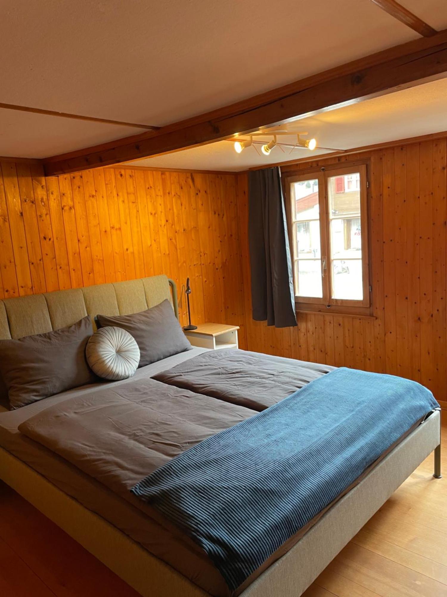 Lovely & Great Equipped Wooden Alp Chalet Flat คันเดอร์ชเตค ภายนอก รูปภาพ