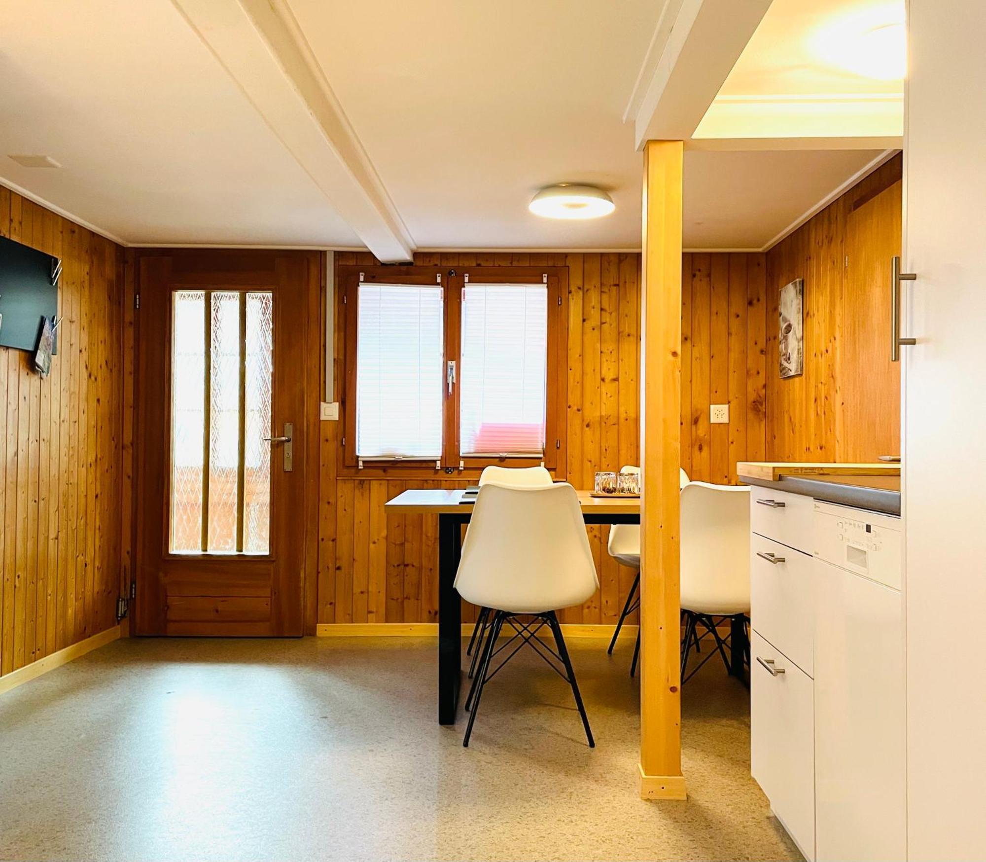 Lovely & Great Equipped Wooden Alp Chalet Flat คันเดอร์ชเตค ภายนอก รูปภาพ